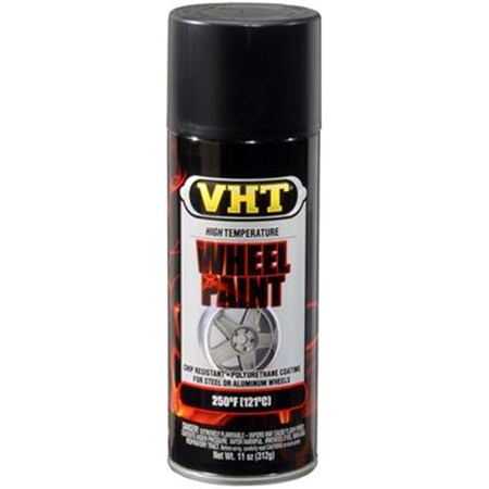 Vht SP183 Wheel Paint Can - 11 Oz.- Satin Black S24-SP183